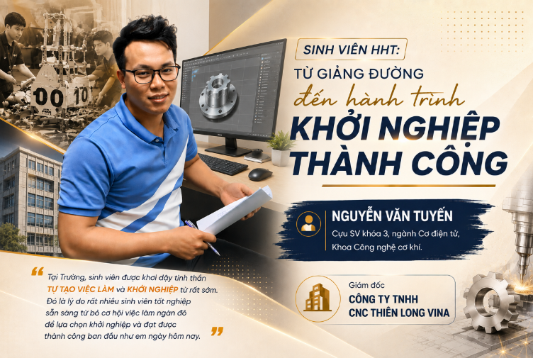 Sinh viên HHT: Từ giảng đường đến hành trình khởi nghiệp (Kỳ 1)